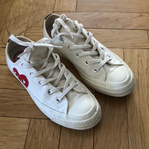 comme des garcons converse size 6.5
